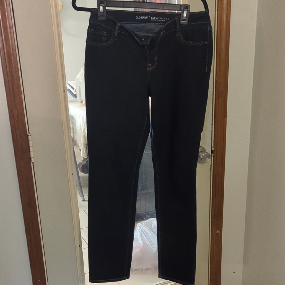 Old Navy Black Skinny Jeans Classic Style